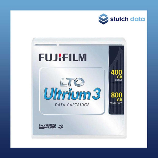 Fujifilm LTO3 Ultrium Data Cartridge 71016 front view in case