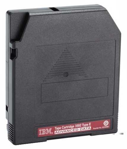 IBM 3592 JE 20TB Tape Cartridge 02CE960 view of the tape cartridge