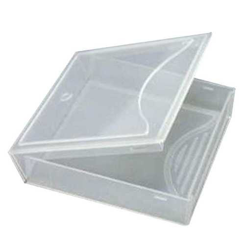 LTO Ultrium empty clam-shell tape cases view of case partly opened