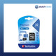 Verbatim Micro SDHC 32GB (Class 10) w/ Adapter 44083 front view in packaging