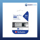 Verbatim Store'n'Go Secure Pro USB 3.0 Drive 64GB 98666 front view in packaging