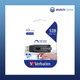 Verbatim Store’n’Go V3 USB 3.0 Drive 128GB in Grey 49189 front view of drive in packaging