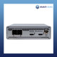 ATTO Thunderbolt 3/4 to SAS/SATA 2 Port Adapter SH 3128 TLSH-3128-D00 Rear view showing plug-in options