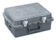 Fujifilm LTO Data Tape Courier Pro Case 18 tape capacity in grey 71020 front view of closed case