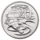 Royal Australian Mint 1981 20 cent reverse side of the  uncirculated coin
