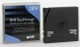 IBM LTO Ultrium Universal Cleaning Cartridge 35L2086 view of the case & packaging on the left & the tape cartridge on the right