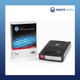 HPE RDX 1TB Removable Disk Cartridge Q2044A view of case & packaging on the left & the cartridge on the right