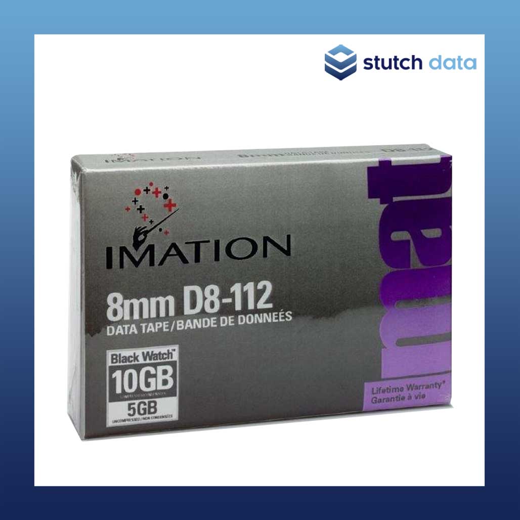 Imation 8mm D8 112M 5GB/10GB Data & Video Tape Cartridge D8