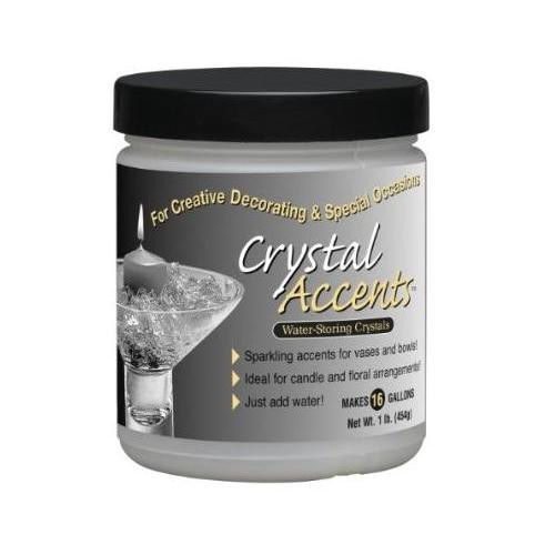 Crystal Accents Water Storing Crystals 1 lb. Jar Diamond White Party