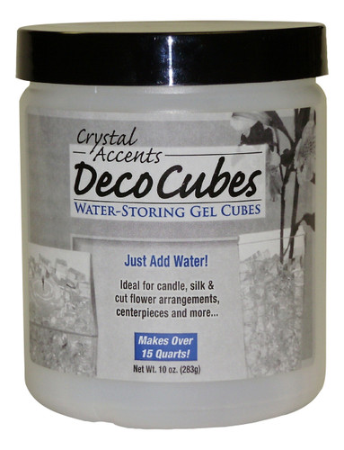 Water Storing Deco Cubes 10 oz Green