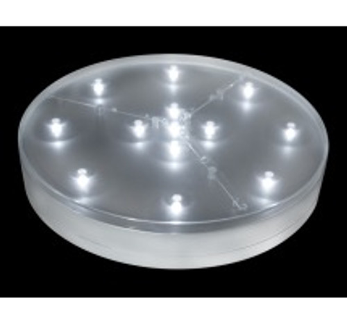 E-Luminator Light Base 8-Inch Battery Operated 13 White LED Lights