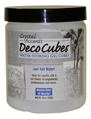 Water Storing Deco Cubes 10 oz Purple