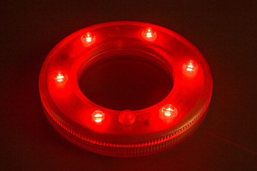Lyte Ring 6 inch, w/6 Superbright SMT LED (Multi-Colored) Remote Included