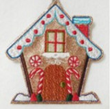 Sweet Gingerbread Houses by Sandra Fuller