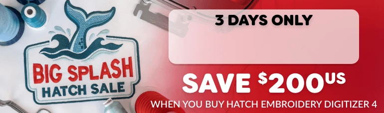 Big Splash Hatch Sale