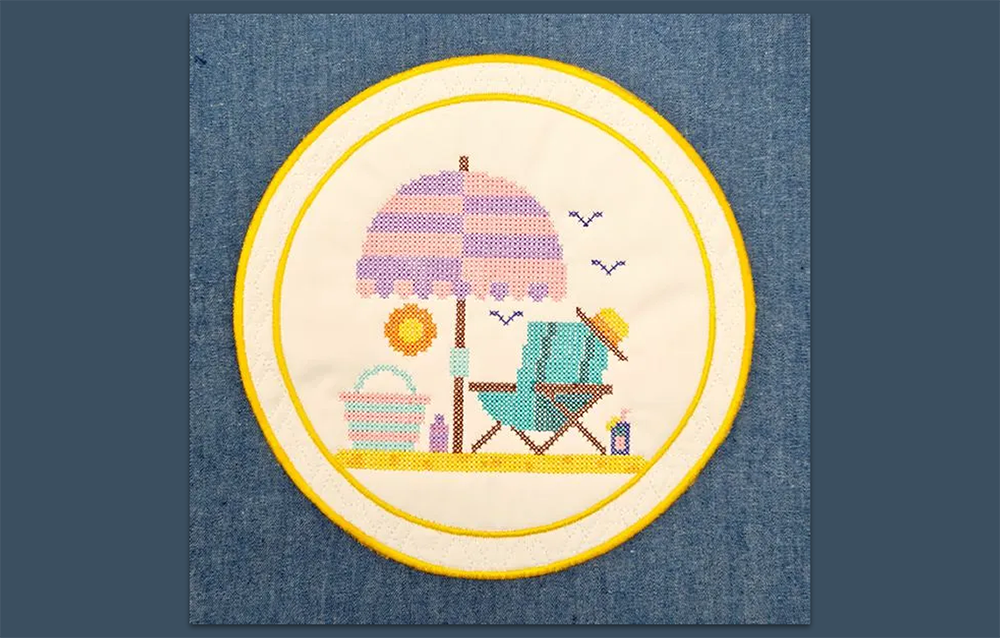 Cross Stitch GEM for Hatch Embroidery