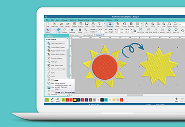 wilcom hatch digitizer features