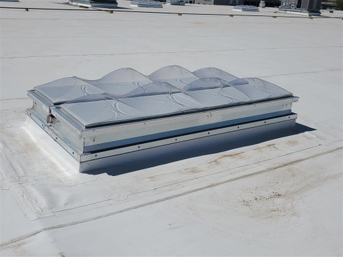 ULSV2DCM 6096 - ALUMINUM 370FL CL POLY WH PRISM ACRYL