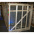 Wooden crate of stacked Velux safety cage screens in a warehouse