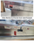 Close-up of warning and identification labels on a Velux mechanical smoke vent