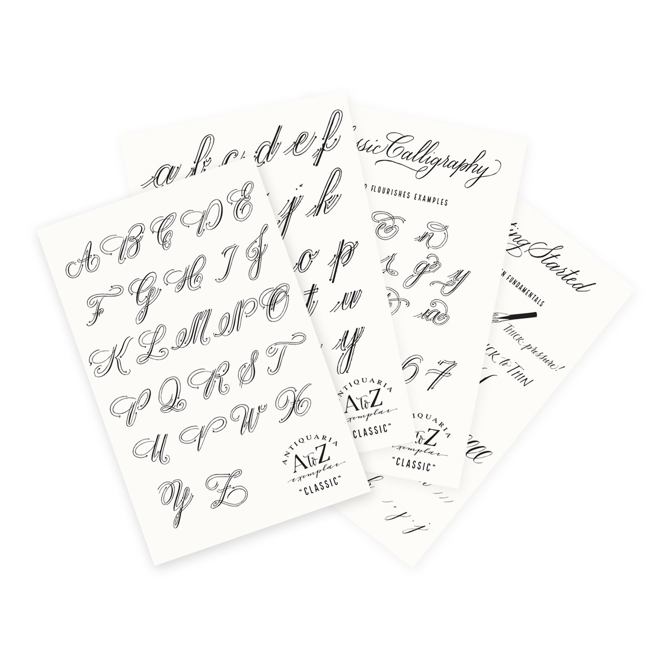 Classic Calligraphy Exemplar Kit - Antiquaria