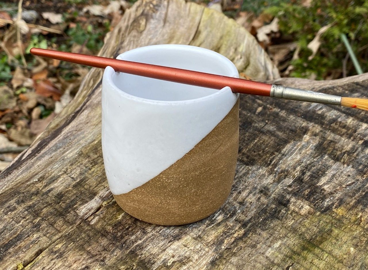 Ceramic Brush Rest and Paintbrush Holder by Busy Hands Studio