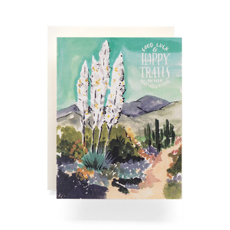 Agave Happy Trails Greeting Card