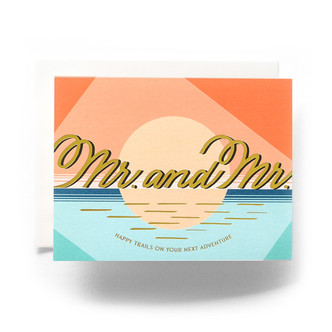 Modern Mr. & Mr. Greeting Card