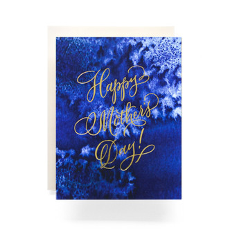 Indigo Mother's Day Greeting Card