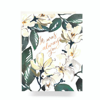 Magnolia Always You Greeting Card