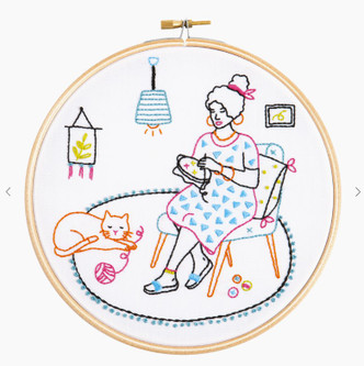 Wonderful Women - Relax - Embroidery Kit