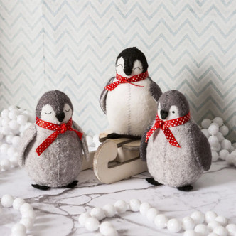 Corinne Lapierre Limited Baby Penguins Felt Craft Kit