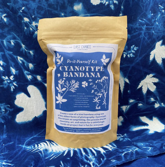 Last Chance DIY KIT- Cyanotype Bandana