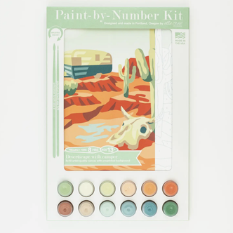 Elle Cree Desertscape Paint-by-Number Kit