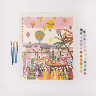 Paint Anywhere Cappadocia Hot Air Balloons By Hebe Studio Paint By Numbers