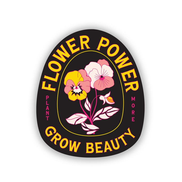 Flower Power Sticker