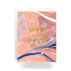 Marble Love You Mom Greeting Card