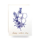 Indigo Bouquet Mother's Day Greeting Card