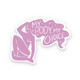 My Body Sticker, lilac