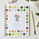 emily lex Watercolor Workbook Bouquets