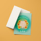 Zodiac Birthday: LEO Greeting Card