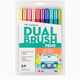 Tombow Dual Brush Pen Art Markers: Retro - 10-Pack