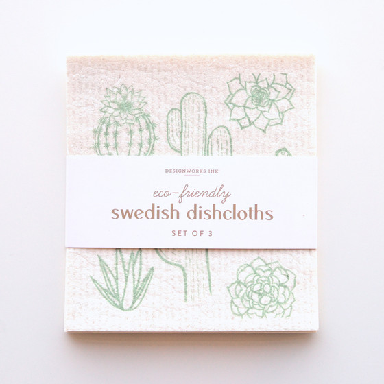 Nellie's, Swedish Dishcloths, 3 Cloths