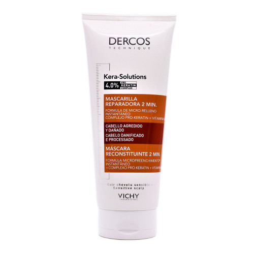 Dercos mascarilla reparadora kera-solutions 200 mL