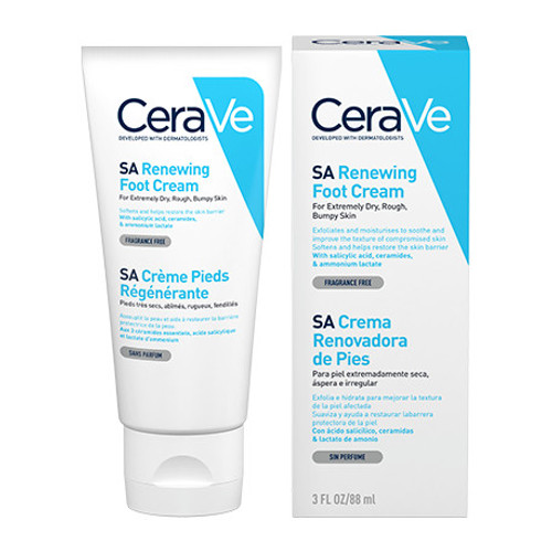 Cerave crema renovadora de pies
