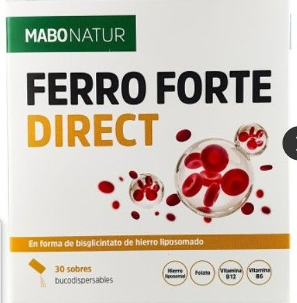 Mabonatur Ferro forte direct 30 sobres bucodispersables