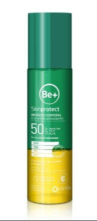 BE  SKINPROTECT BIFASICO SPF50 ANTIOX 200ML