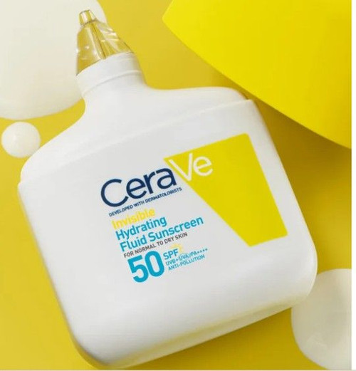 Cerave Fluido Protector Invisible Hidratante SPF50