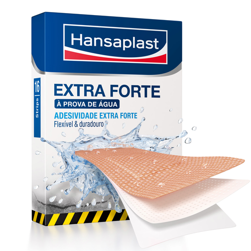 Hansaplast extra fuerte impermeable 16 UDS