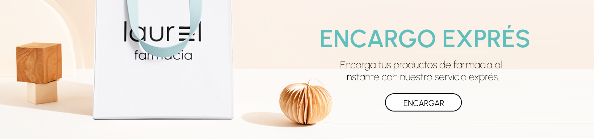 Slider encargo exprés Farmacia Laurel